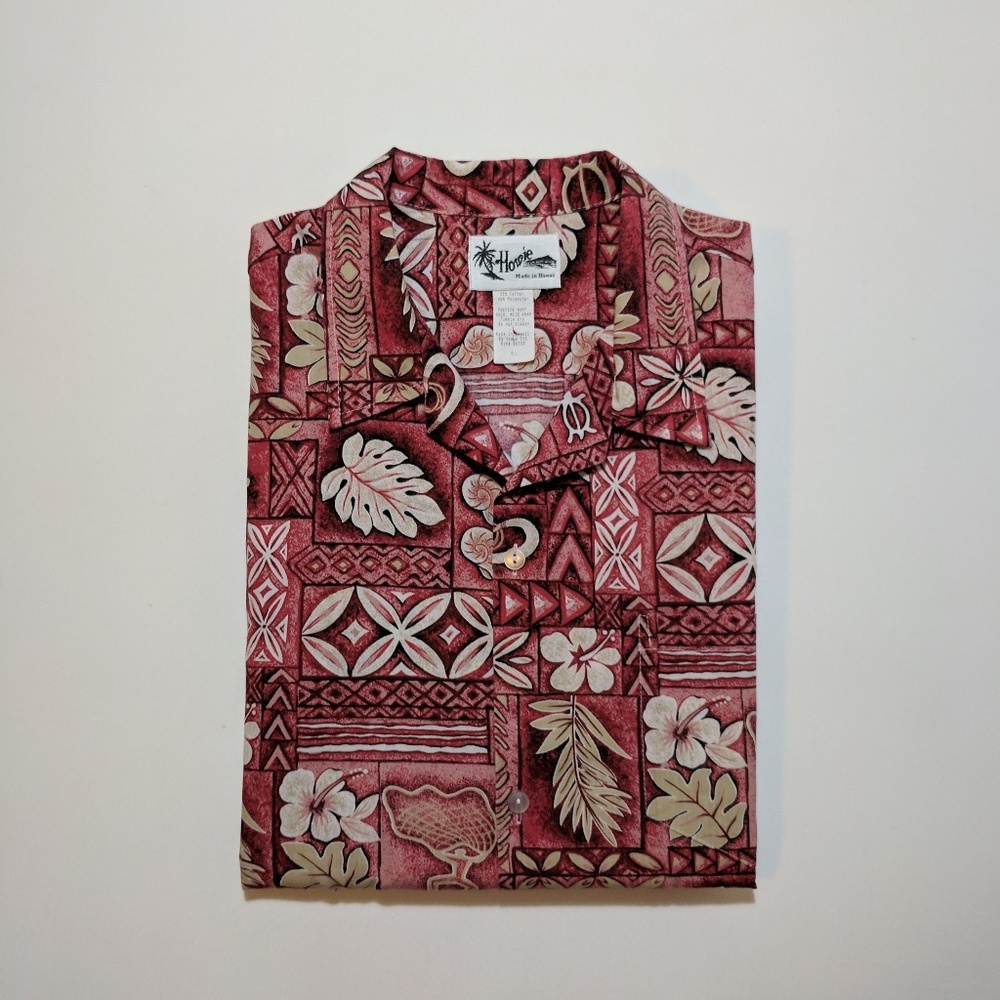 Vintage Howie Men's Aloha Shirt XL
